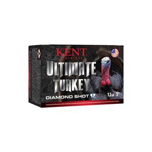 Kent Ultimate Diamond Shot 12 Gauge 3in #5 1-3/4oz Turkey Shotshells - 10 Rounds
