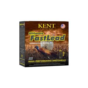 Kent Ultimate Fast Lead 20 Gauge 3in #5 1-1/4oz Upland Shotshells - 25 Rounds