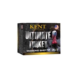 Kent Turkey Kent Ultimate Turkey 20 Gauge 3in #4 1-1/4oz Turkey Shotshells - 10 ...