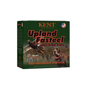 Kent Upland Fasteel 12 Gauge 2-3/4in #6 1oz Upland Shotshells - 25 Rounds