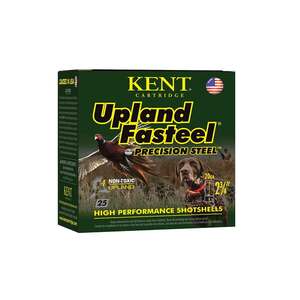 Kent Upland Fasteel Precision Steel 20 Gauge 2-3/4in #5 7/8oz Upland Shotshells - 25 Rounds