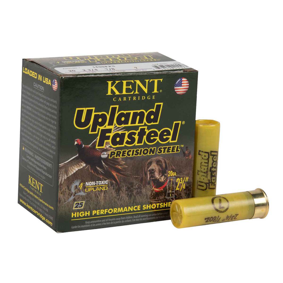 Kent Upland Fasteel Precision Steel 20 Gauge 2-3/4in #7 7/8oz Upland ...