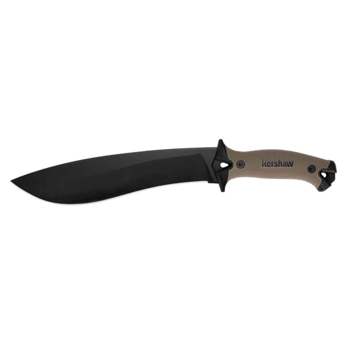 Kershaw Camp10 10 inch Machete Knife - Tan - Tan Kershaw Camp10 10 inch Machete Knife - Tan - Tan