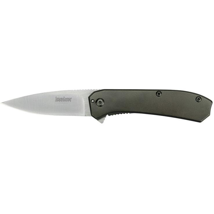 Kershaw 3870 Amplitude 2.5 inch Folding Knife - Gray - Gray Kershaw 3870 Amplitude 2.5 inch Folding Knife - Gray - Gray