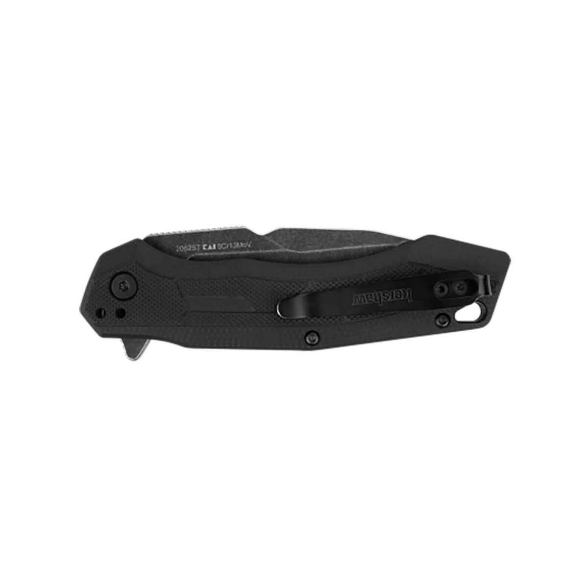 Kershaw Analyst 3.25 inch Folding Knife - Black - Black Kershaw Analyst 3.25 inch Folding Knife - Black - Black