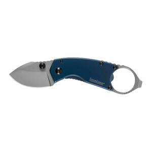 Kershaw Antic 1.7in Folding Keychain Knife - Blue