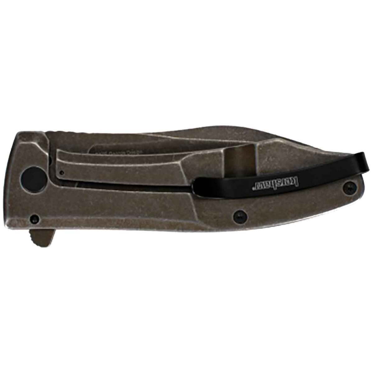 Kershaw Boilermaker 3.3 inch Folding Knife - Brown Kershaw Boilermaker 3.3 inch Folding Knife - Brown