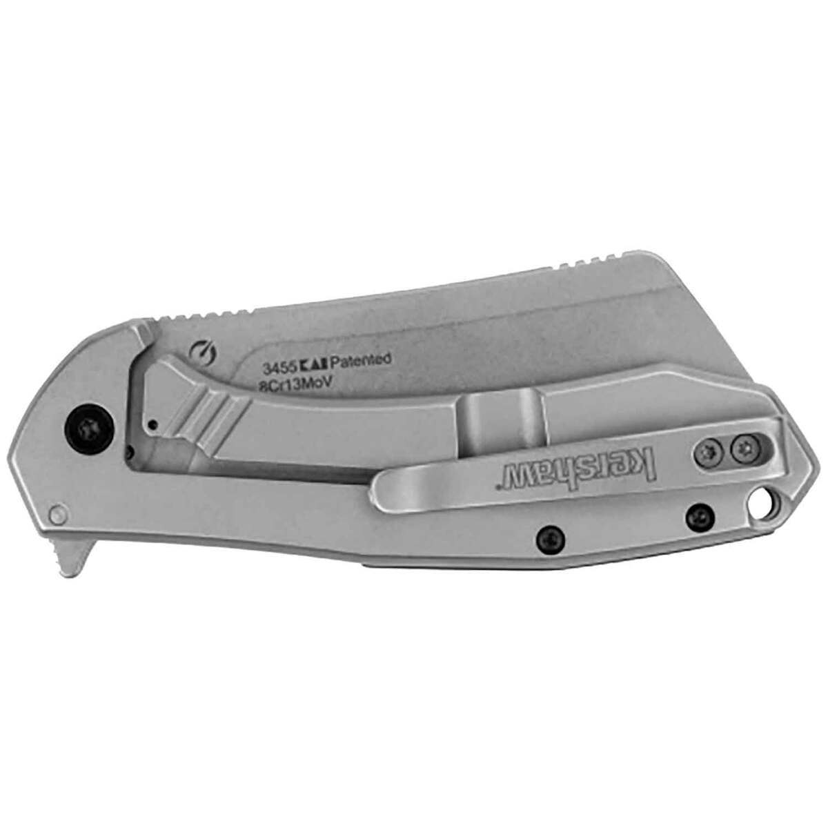 Kershaw Bracket 3.4 inch Folding Knife - Black Kershaw Bracket 3.4 inch Folding Knife - Black