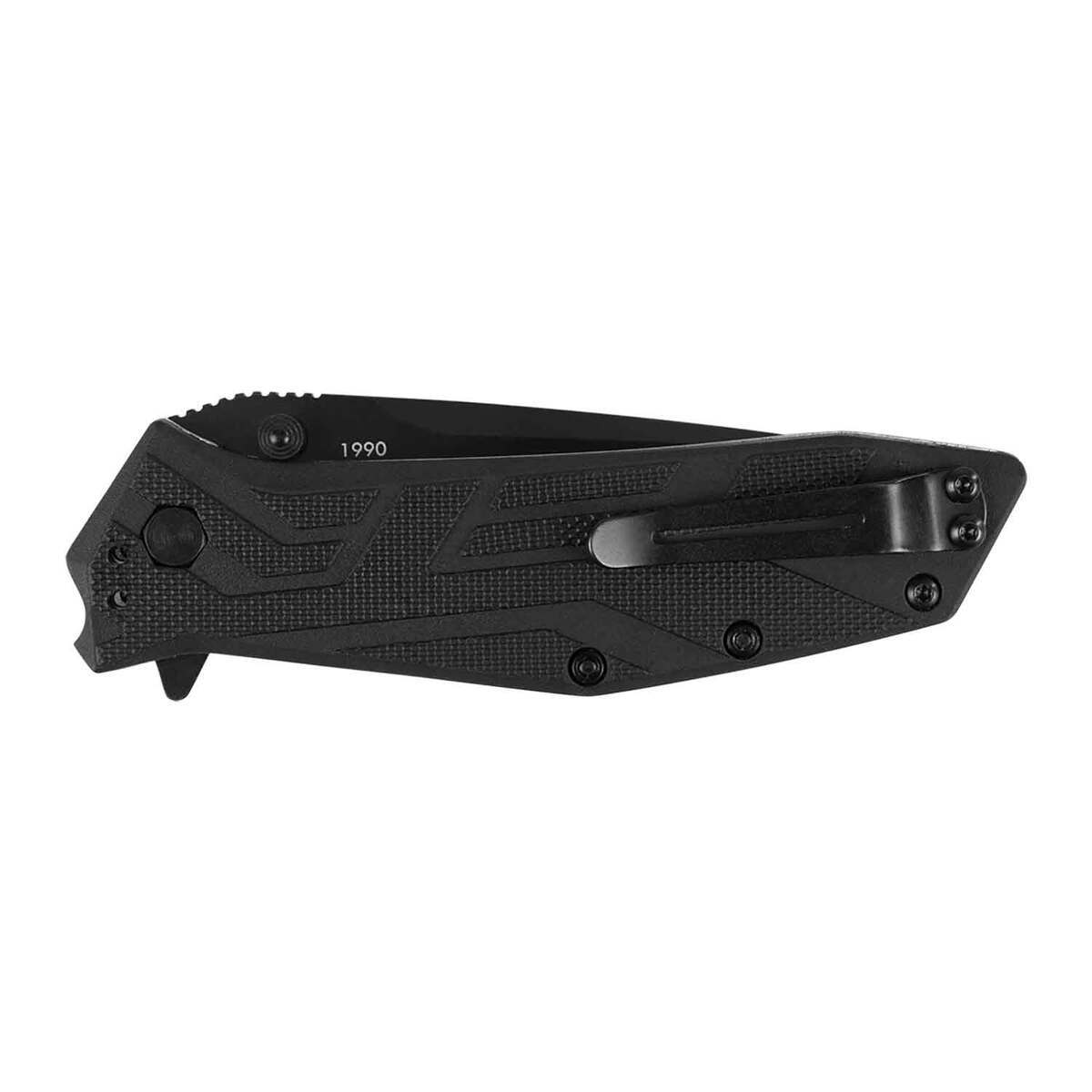 Kershaw Brawler 3 inch Folding Knife - Black Kershaw Brawler 3 inch Folding Knife - Black