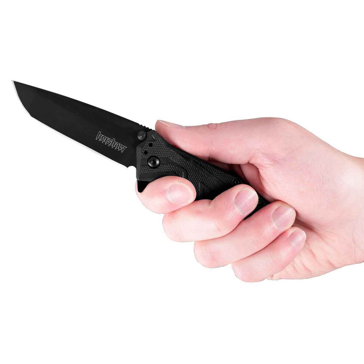 Kershaw Brawler 3 inch Folding Knife - Black Kershaw Brawler 3 inch Folding Knife - Black