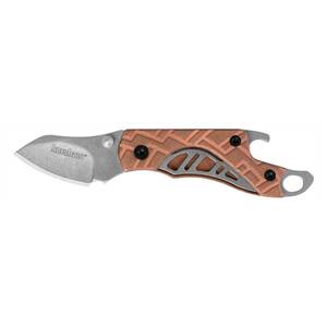 Kershaw Cinder 1.4in Folding Keychain Knife - Copper