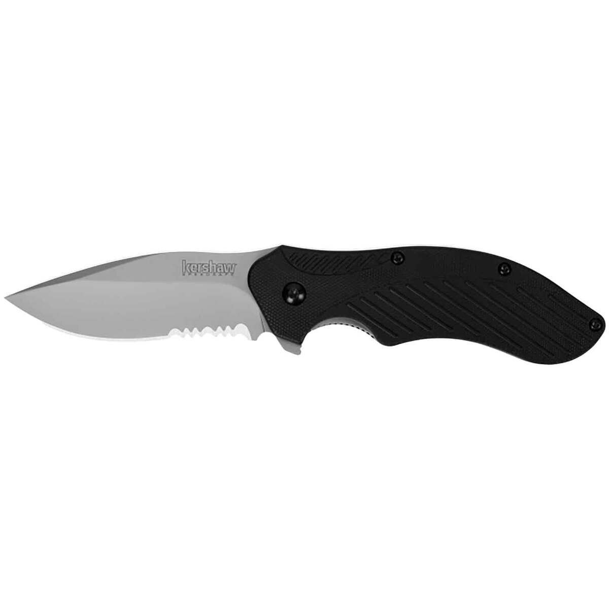 Kershaw Clash 3.1 inch Folding Knife - Black - Black Kershaw Clash 3.1 inch Folding Knife - Black - Black