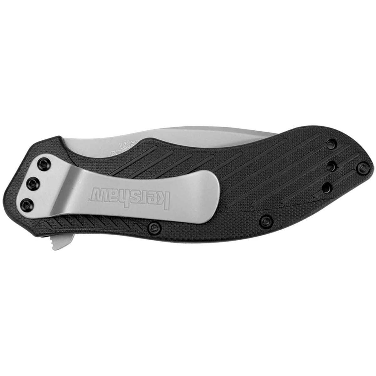 Kershaw Clash 3.1 inch Folding Knife - Black - Black Kershaw Clash 3.1 inch Folding Knife - Black - Black