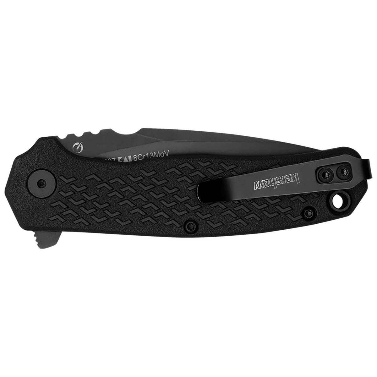 Kershaw Conduit 2.9 inch Folding Knife - Black - Black Kershaw Conduit 2.9 inch Folding Knife - Black - Black