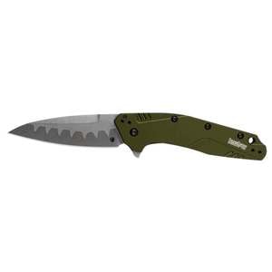 Kershaw Dividend 3 inch Folding Knife - Olive Green