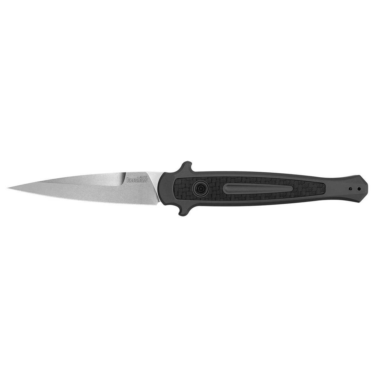 Kershaw Launch 8 3.5 inch Automatic Knife - Black - Black Kershaw Launch 8 3.5 inch Automatic Knife - Black - Black