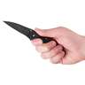 Kershaw Leek 3 inch Folding Knife - Black - Black