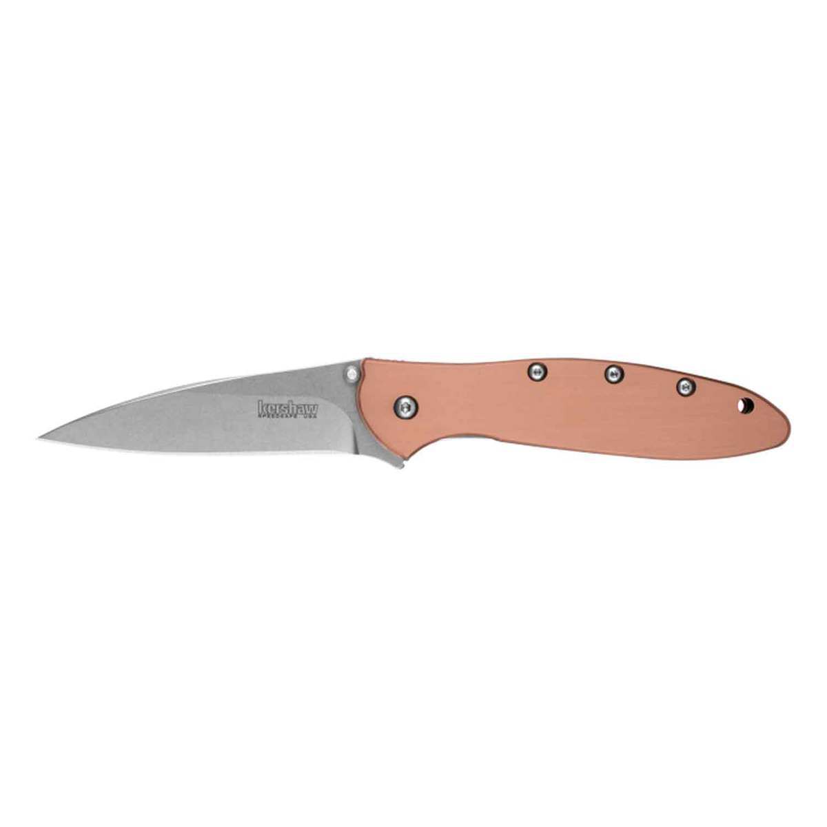 Kershaw Leek 3 inch Folding Knife - Copper Kershaw Leek 3 inch Folding Knife - Copper