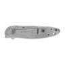 Kershaw Leek 3 inch Folding Knife - Silver - Silver