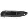Kershaw Leek - Composite Blackwash Blade 3 inch Folding Knife - Black - Black
