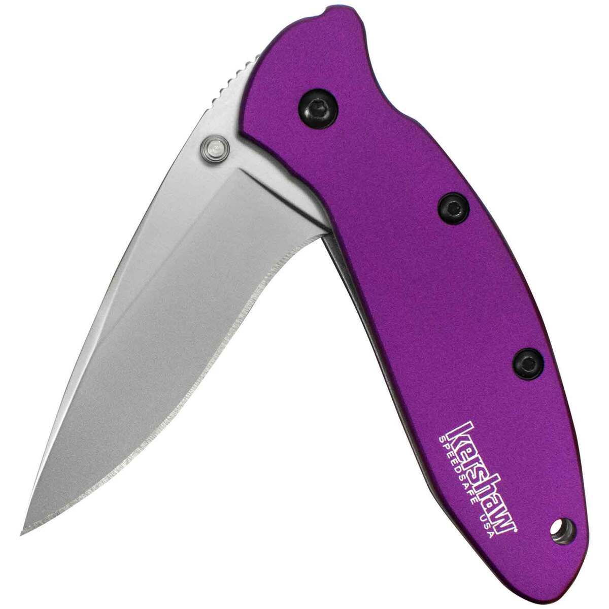 Kershaw Scallion 2.4 inch Folding Knife - Purple Kershaw Scallion 2.4 inch Folding Knife - Purple