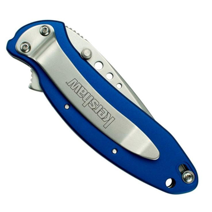 Kershaw Scallion 2.4 inch Folding Knife - Blue Kershaw Scallion 2.4 inch Folding Knife - Blue