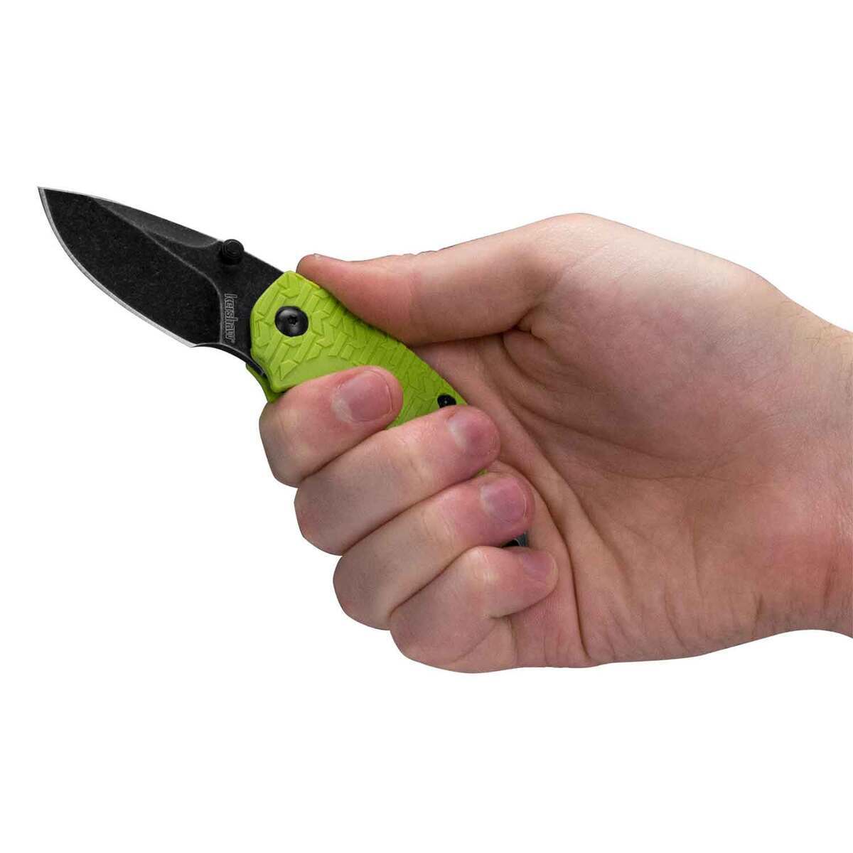 Kershaw Shuffle 2.4 inch Folding Knife - Lime Green Kershaw Shuffle 2.4 inch Folding Knife - Lime Green