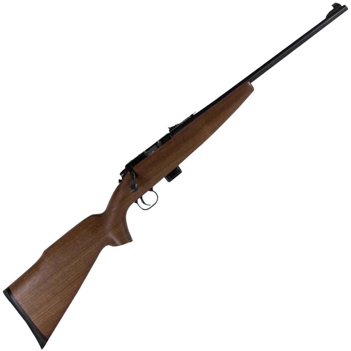 Crickett 722 Sporter Compact Blued Bolt Action Rifle - 22 Long Rifle - 16.25in - Brown Crickett 722 Sporter Compact Blued Bolt Action Rifle - 22 Long Rifle - 16.25in - Brown