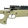 Keystone Sporting Arms Crickett Precision Compact Blued/FDE Bolt Action Rifle - 22 Long Rifle - 16.1in - Tan