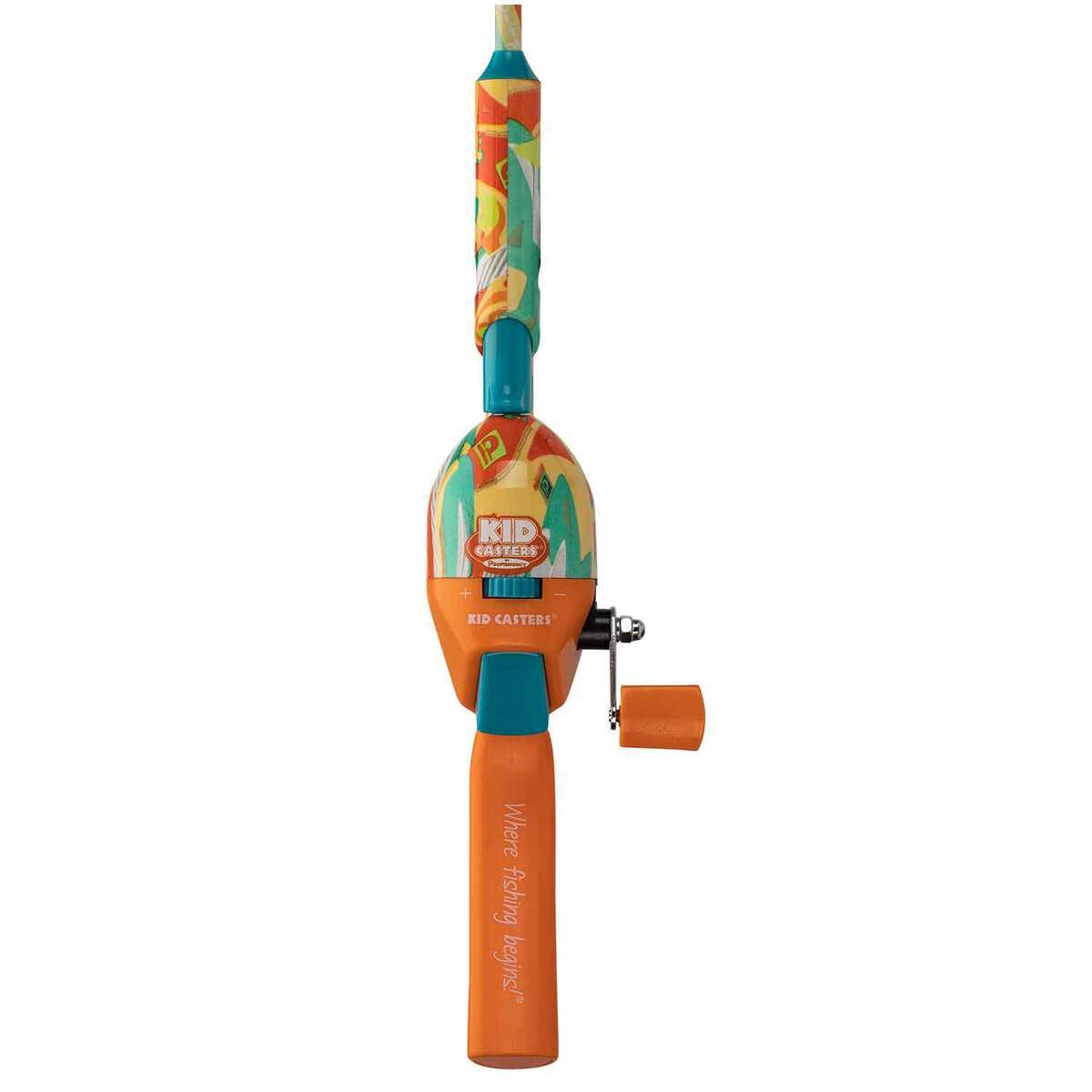 Kid Casters Krazy Tangle-Free Youth Spincast Combo - 34in Kid Casters Krazy Tangle-Free Youth Spincast Combo - 34in