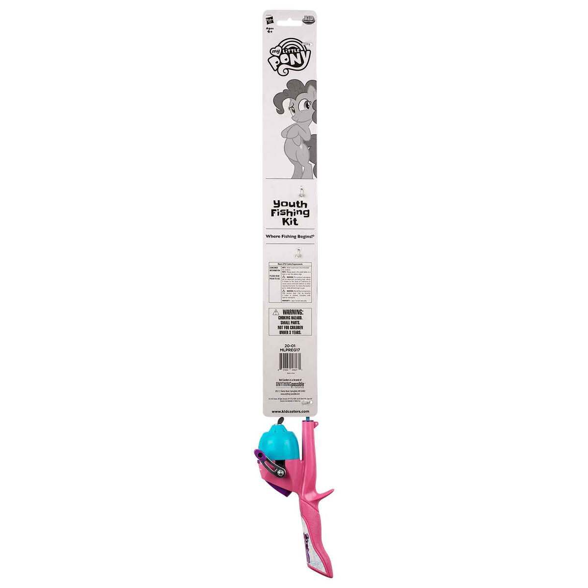 Kid Casters My Little Pony Youth Spincast Rod and Reel Combo - 29 1/2in, Light Action, 2pc Kid Casters My Little Pony Youth Spincast Rod and Reel Combo - 29 1/2in, Light Action, 2pc