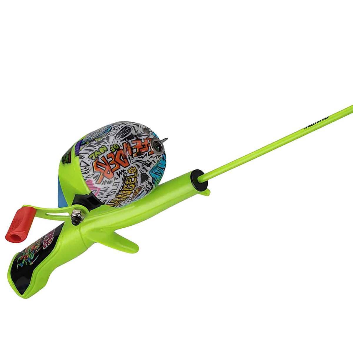 Kid Casters Teenage Mutant Ninja Turtle Rod and Reel Combo - 29.5in ...