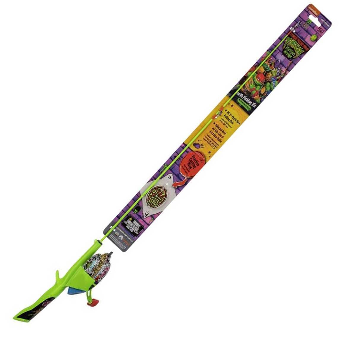 Kid Casters Teenage Mutant Ninja Turtle Youth Fishing Spincast Rod and ...