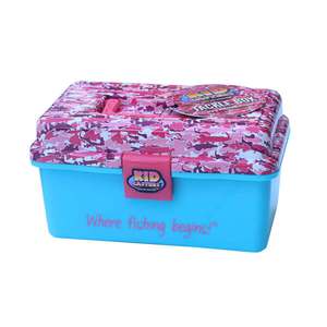 Kid Casters Orange Tackle Box Kid Casters Orange Tackle Box