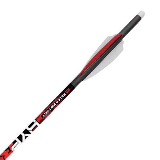 Killer Instinct Hypr Crossbow Bolt – 6 Pack – Black/Red