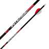 Killer Instinct Intense Select 400 spine Carbon Arrows - 6 Pack - Black/Red