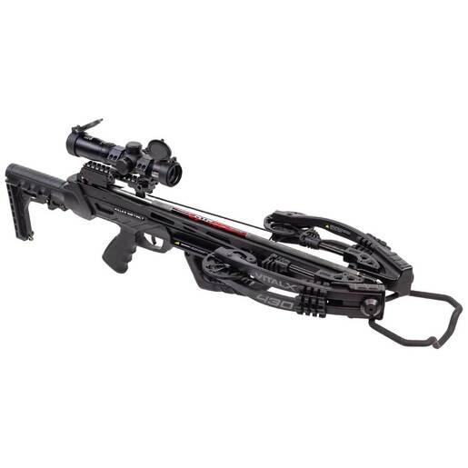 Killer Instinct Vital-X 430 Black Crossbow – Elite Package – Black
