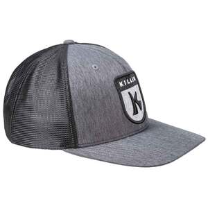 Killik Men's Adjustable Logo Hat - Grey - One Size Fits Most