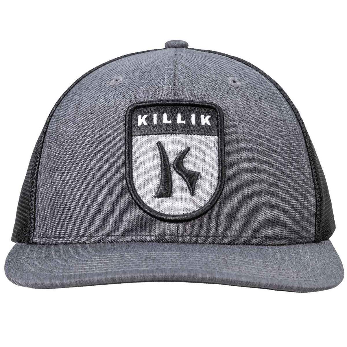 Killik Men's Adjustable Logo Hat - Grey - One Size Fits Most - Grey One Size Fits Most Killik Men's Adjustable Logo Hat - Grey - One Size Fits Most - Grey One Size Fits Most