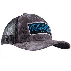 Killik Realtree Wav3 Fish Camp Hat - Black - One Size Fits Most