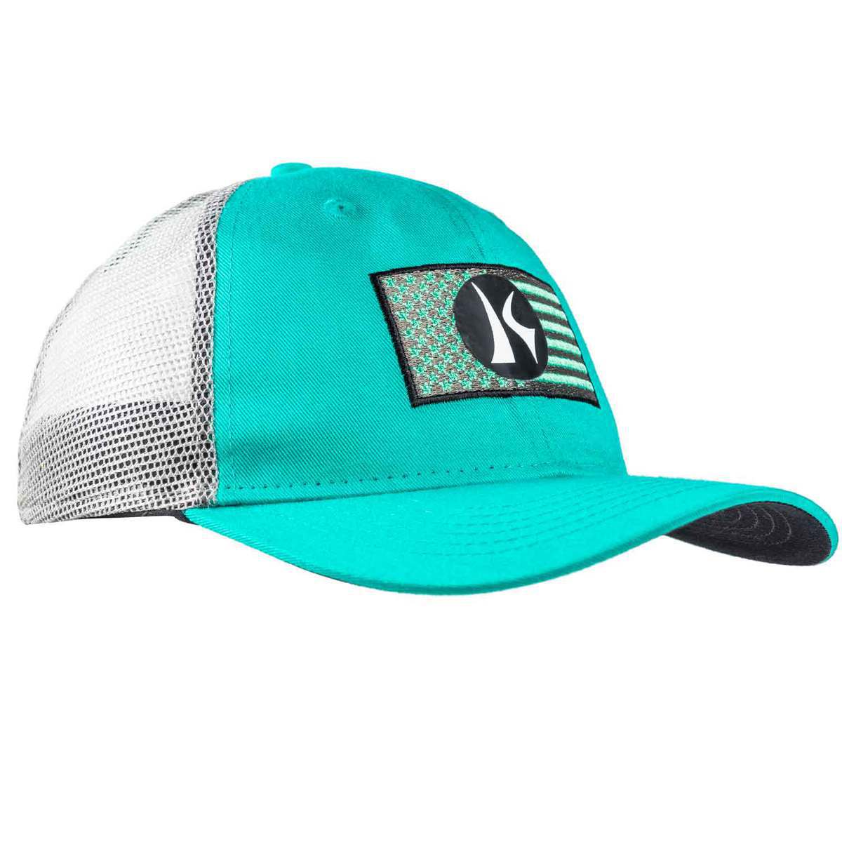 Killik Flag Circle K Hat - Teal - Teal One Size Fits Most Killik Flag Circle K Hat - Teal - Teal One Size Fits Most