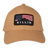 Killik Men's Flag Mountain Patch Hat - Camel - One Size Fits Most - Camel One Size Fits Most