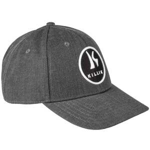 Killik Men's Logo Adjustable Hat - Heather Black - One Size Fits Most