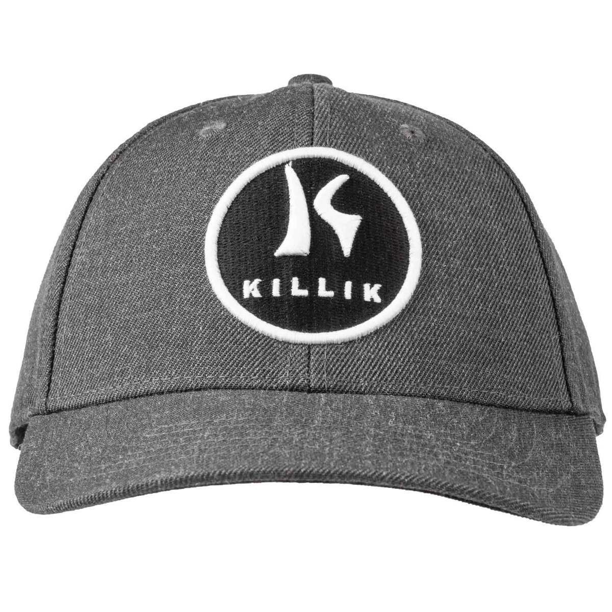 Killik Men's Logo Adjustable Hat - Heather Black - One Size Fits Most - Heather Black One Size Fits Most Killik Men's Logo Adjustable Hat - Heather Black - One Size Fits Most - Heather Black One Size Fits Most