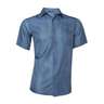 Killik Men's Short Sleeve Air Breezer Shirt - Steel Blue M