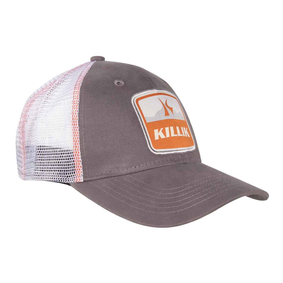 Killik Orange Patch Hat - Gray - One Size Fits Most - Gray One Size Fits Most Killik Orange Patch Hat - Gray - One Size Fits Most - Gray One Size Fits Most
