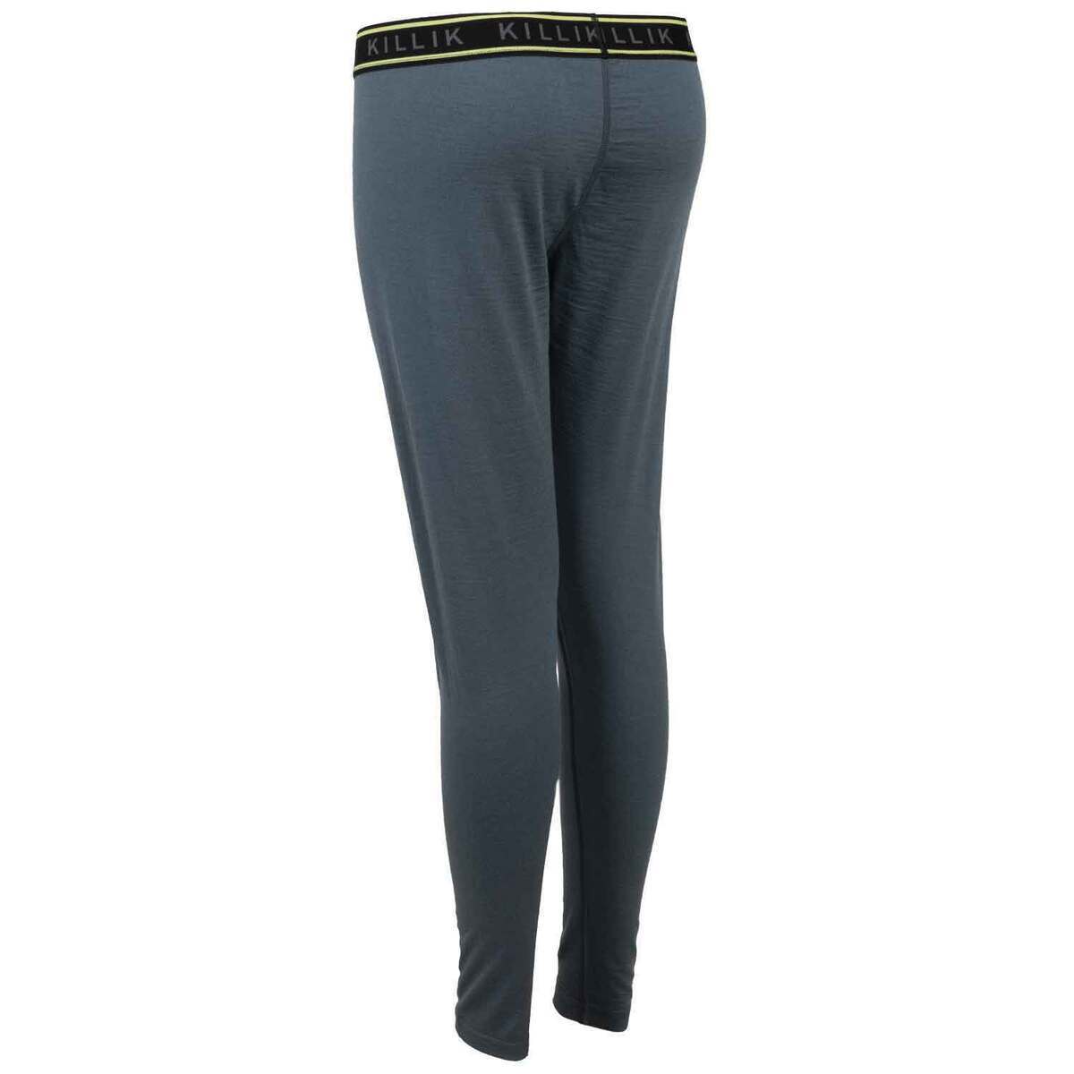 Killik Women's Merino Wool Base Layer Pants - Slate Grey - XXL - Slate ...