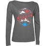 Killik Women's Sky Graphic Long Sleeve Shirt - Gray - S - Gray S