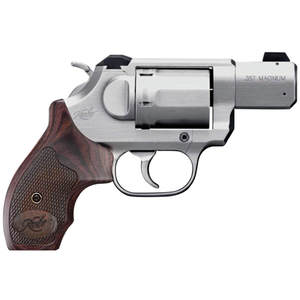 Kimber K6S Double/Single Action 357 Magnum 2in Stainless/Walnut Revolver - 6 Rounds