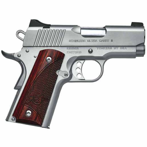 Kimber Stainless Ultra Carry II 9mm Luger 3in Stainless Pistol - 8+1 Rounds image